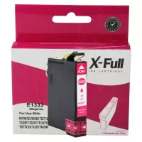 Cartucho de Tinta X-Full E1333 Magenta Compatvel com Impressoras Deskjet Epson TO1333 8 Ml