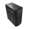 Gabinete Gamer MID Tower Preto sem Fonte C3Tech MT-G80BK