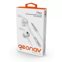 Fones de Ouvido com Microfone e Controle Flex Geonav Essential